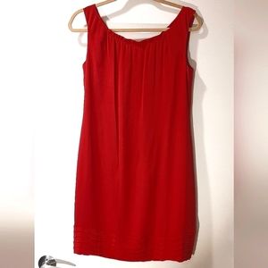 TRISTAN | Red Silk Dress